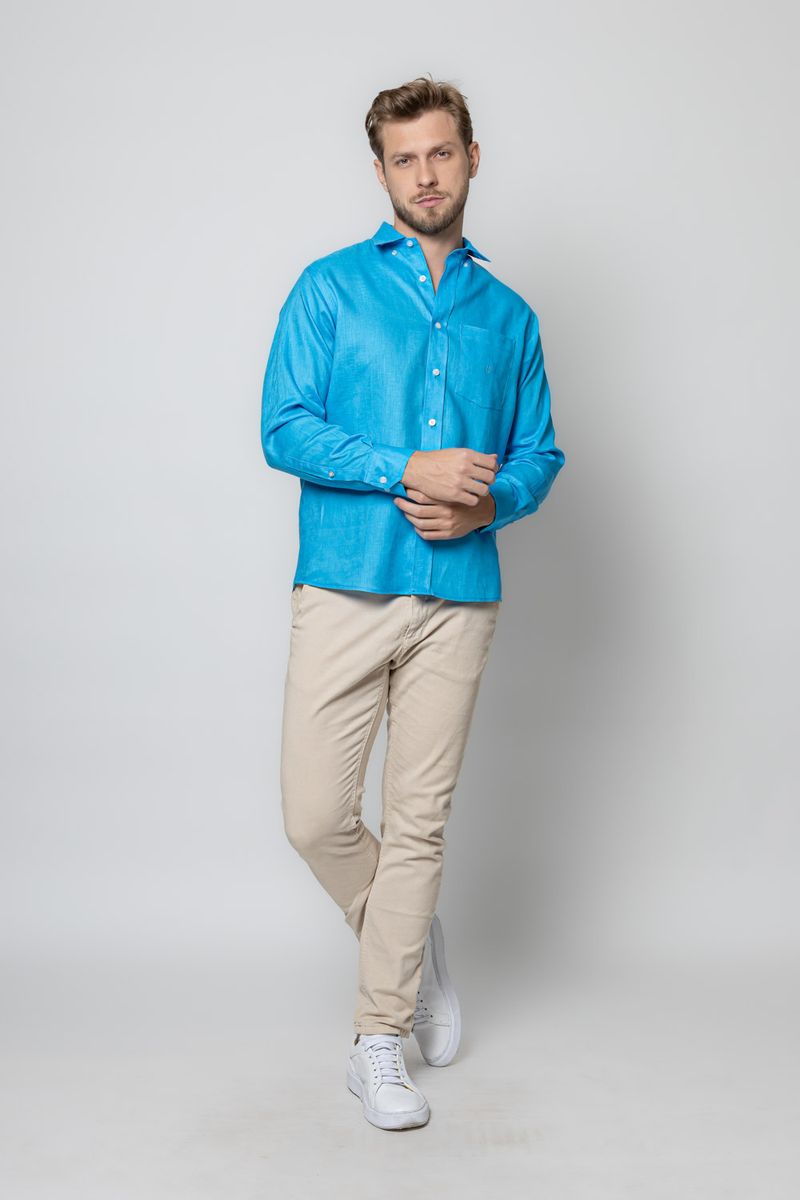 Camisa-Puro-Linho-ML-AZUL-TURQUESA-004-19384-01