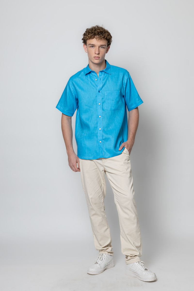 Camisa-Puro-Linho-MC-AZUL-TURQUESA-004-19386-01