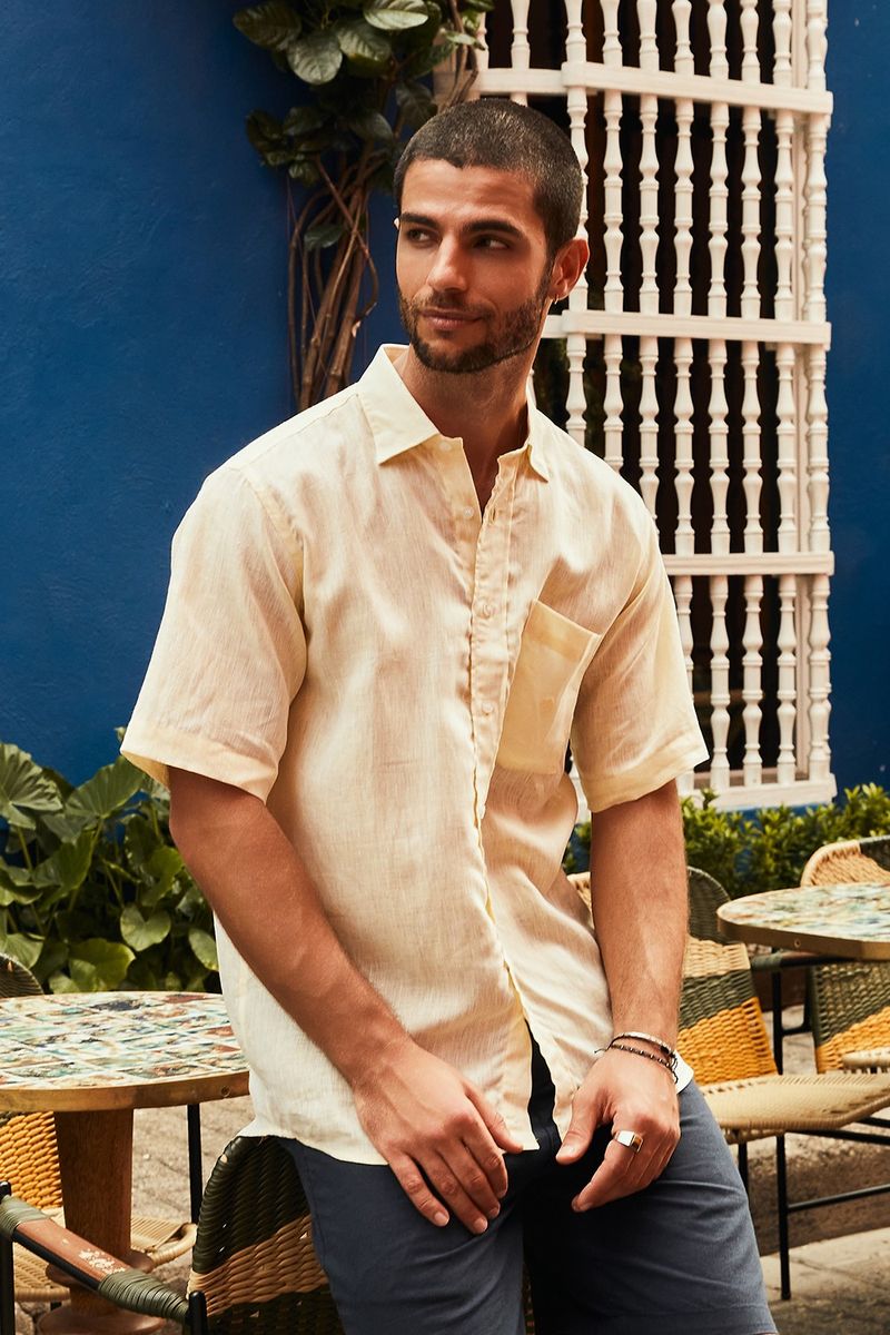 Camisa-Puro-Linho-Mescla-MC-AMARELO-CLARO-048-19383-04
