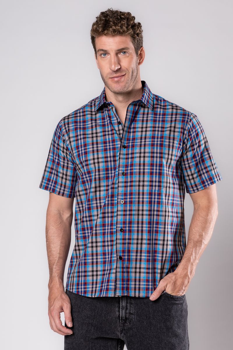 Camisa-Xadrez-em-Algodao-MC-PRETO-002-19446-08