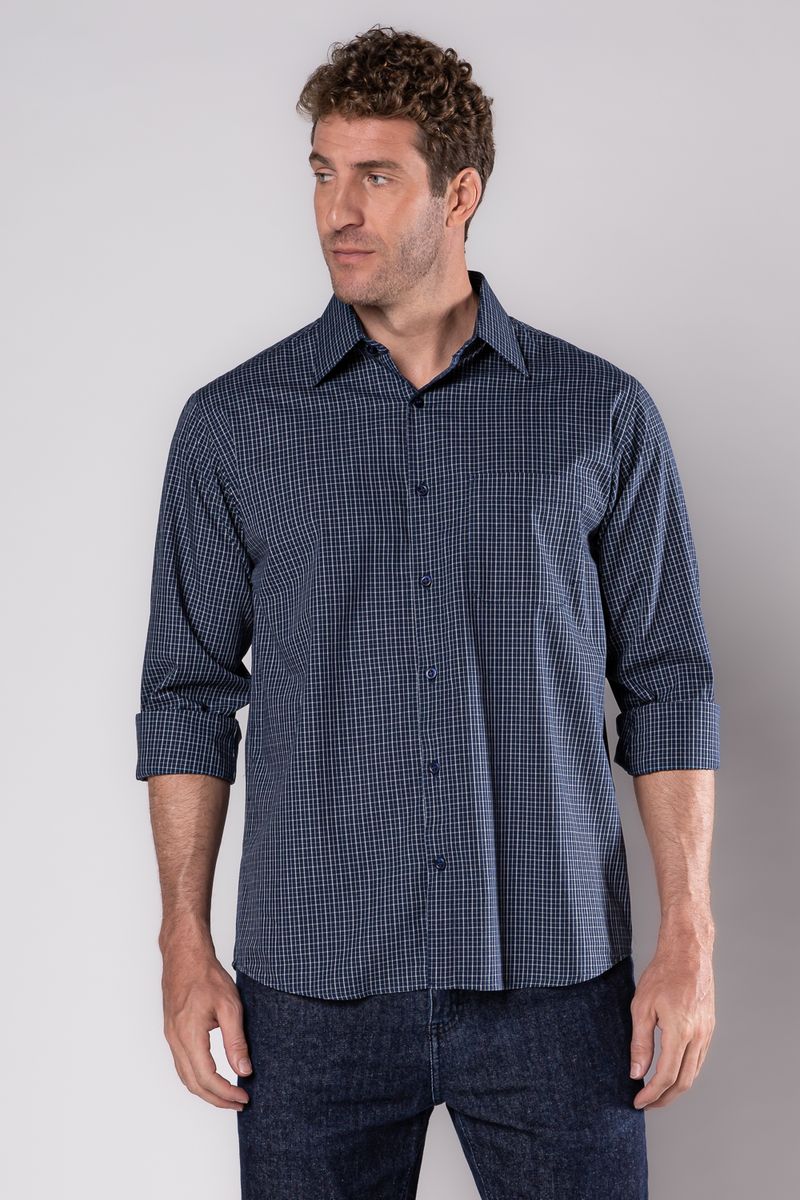 Camisa-Xadrez-em-Algodao-ML-AZUL-MARINHO-052-19474-138