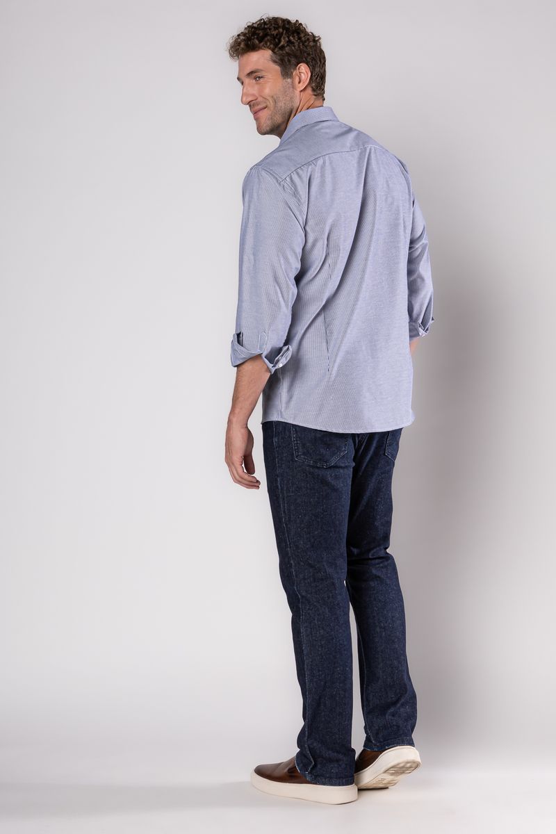 Camisa-Social-Listrada-Algodao-Misto-AZUL-MARINHO-052-19516-02