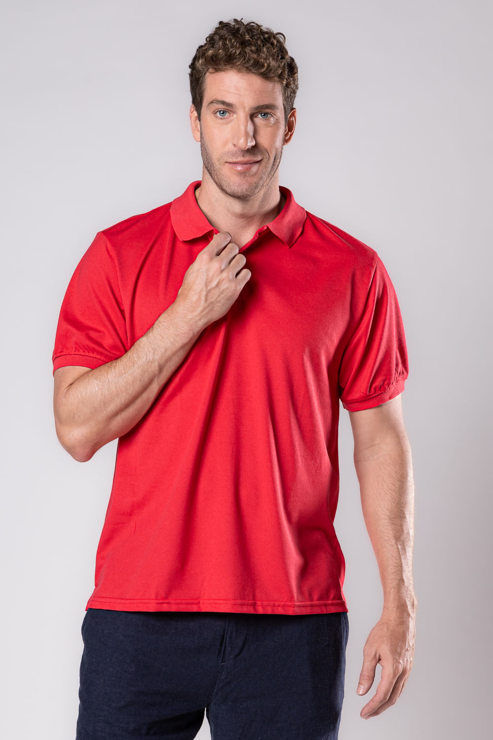 Camisa Polo MC Vermelho