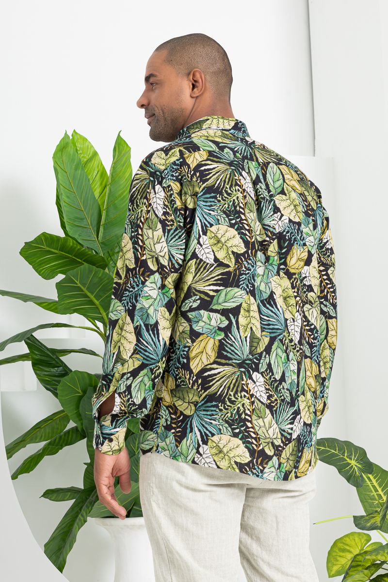 Camisa-Estampada-Linho-C--Modal-ML-VERDE-061-19160-01