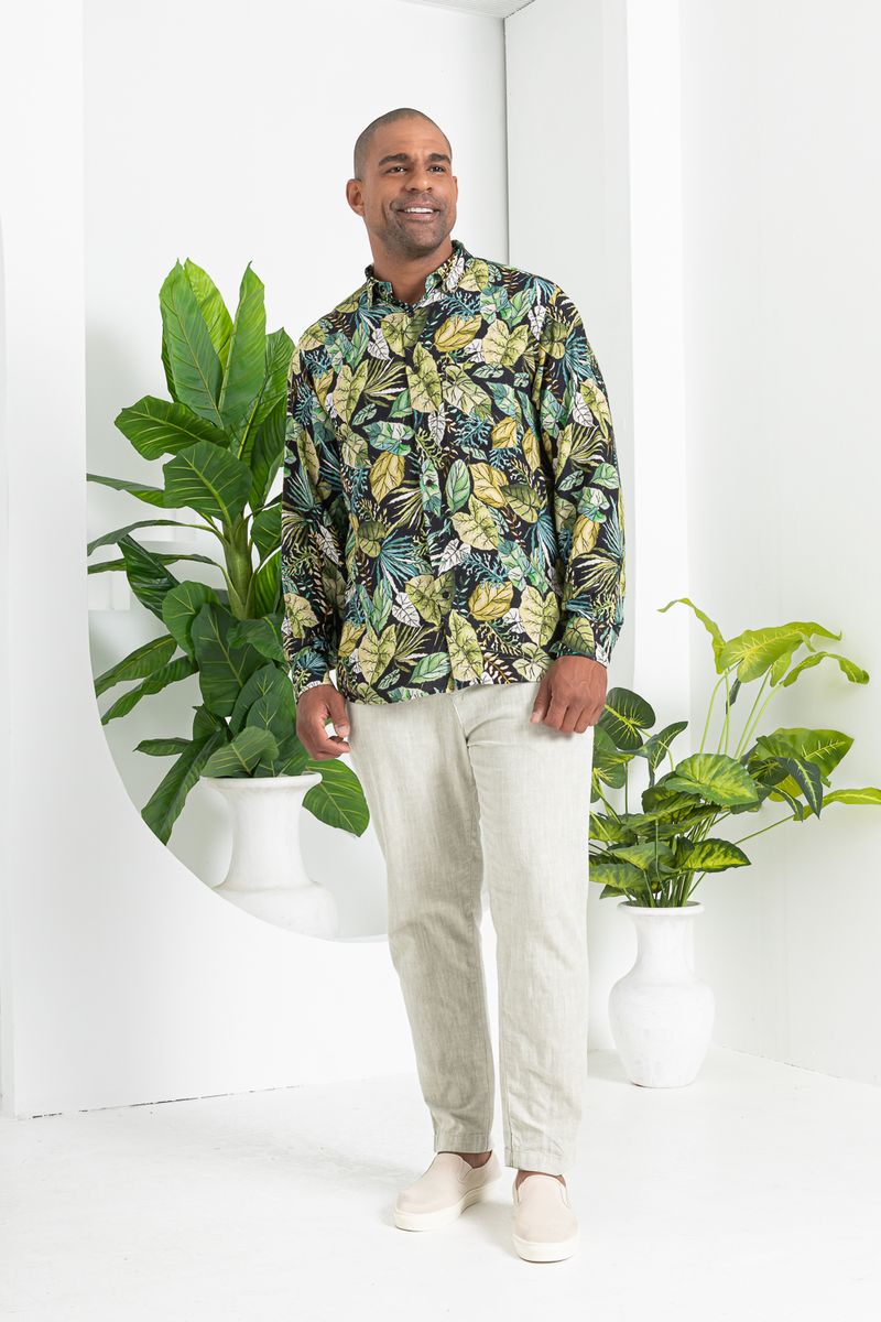 Camisa-Estampada-Linho-C--Modal-ML-VERDE-061-19160-01