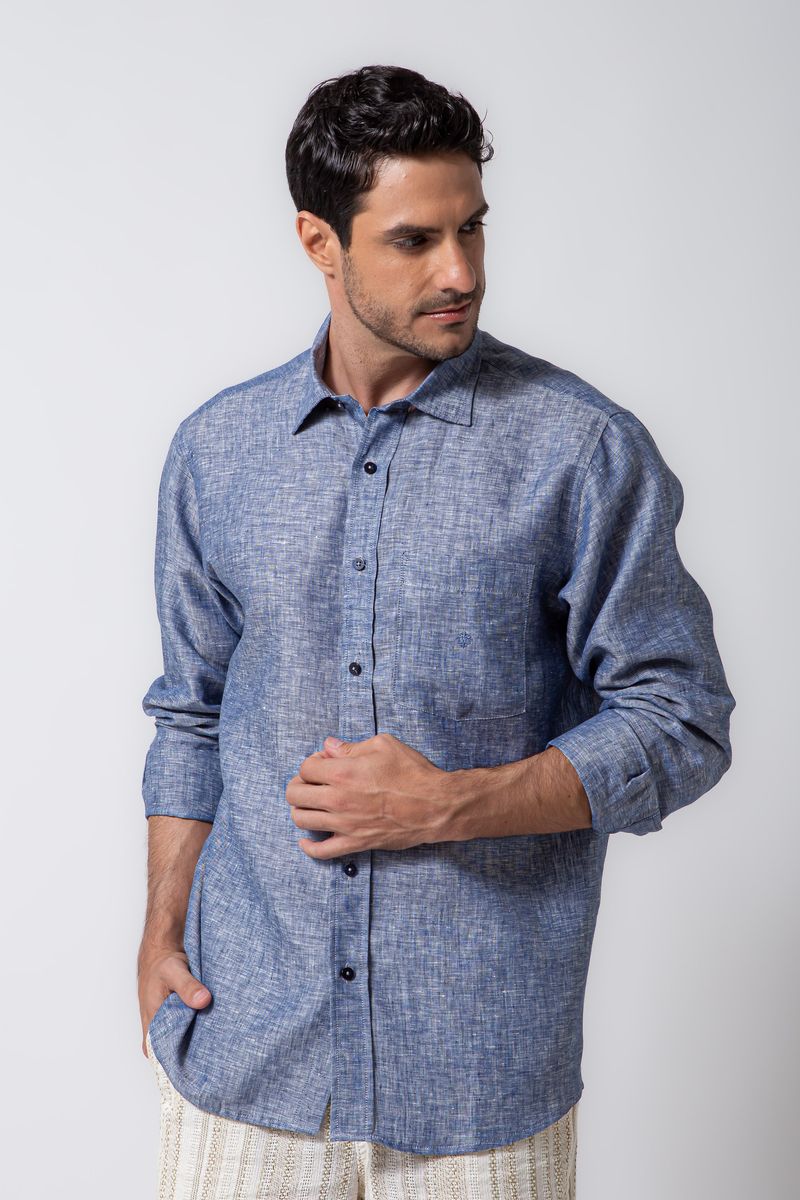 Camisa-Puro-Linho-Mescla-ML-MARINHO-CLARO-420-19381-01