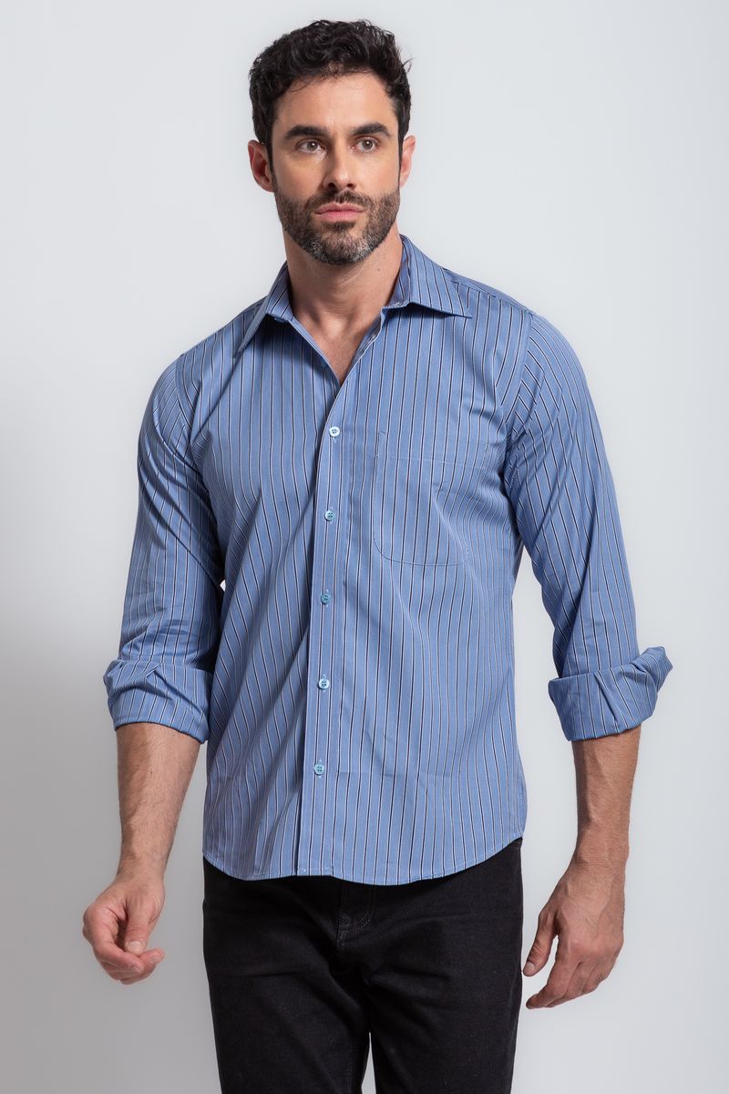 Camisa-Social-Listrada-Slim-Comfort-Algodao-Fio-80-AZUL-1-063-01318-239