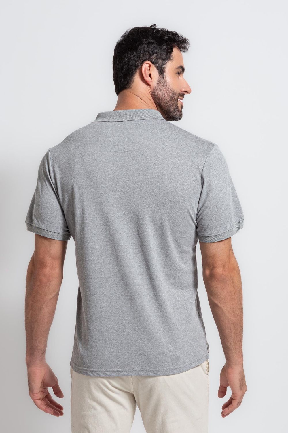 Camisa Polo MC Grafite