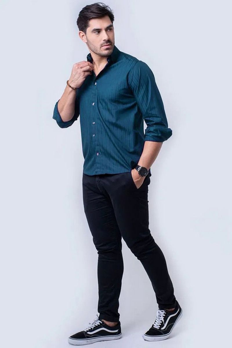 Camisa-Social-Maquinetada-Algodao-Fio-60-AZUL-068-19763-01