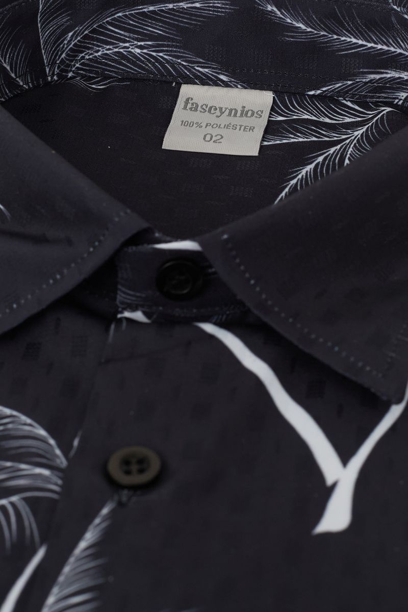 Camisa-Estampada-Microfibra-MC-PRETO-155-19816-01