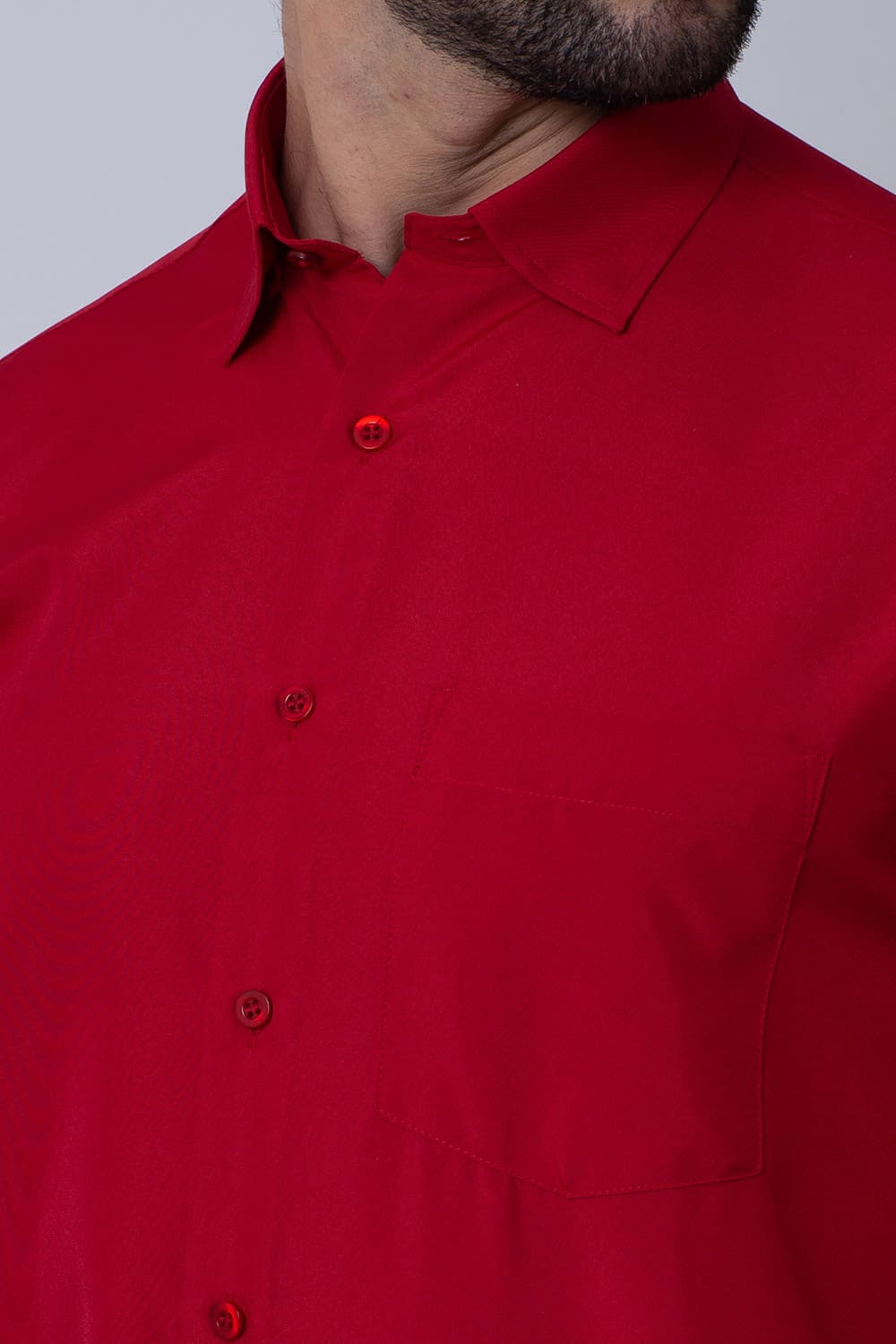 Camisa Microfibra ML Vermelho