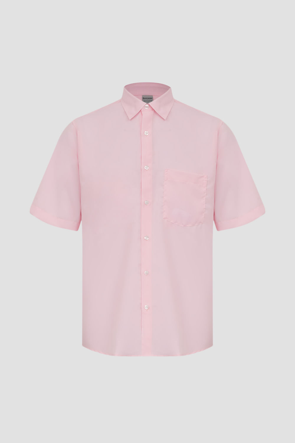 Camisa Microfibra MC Rosa