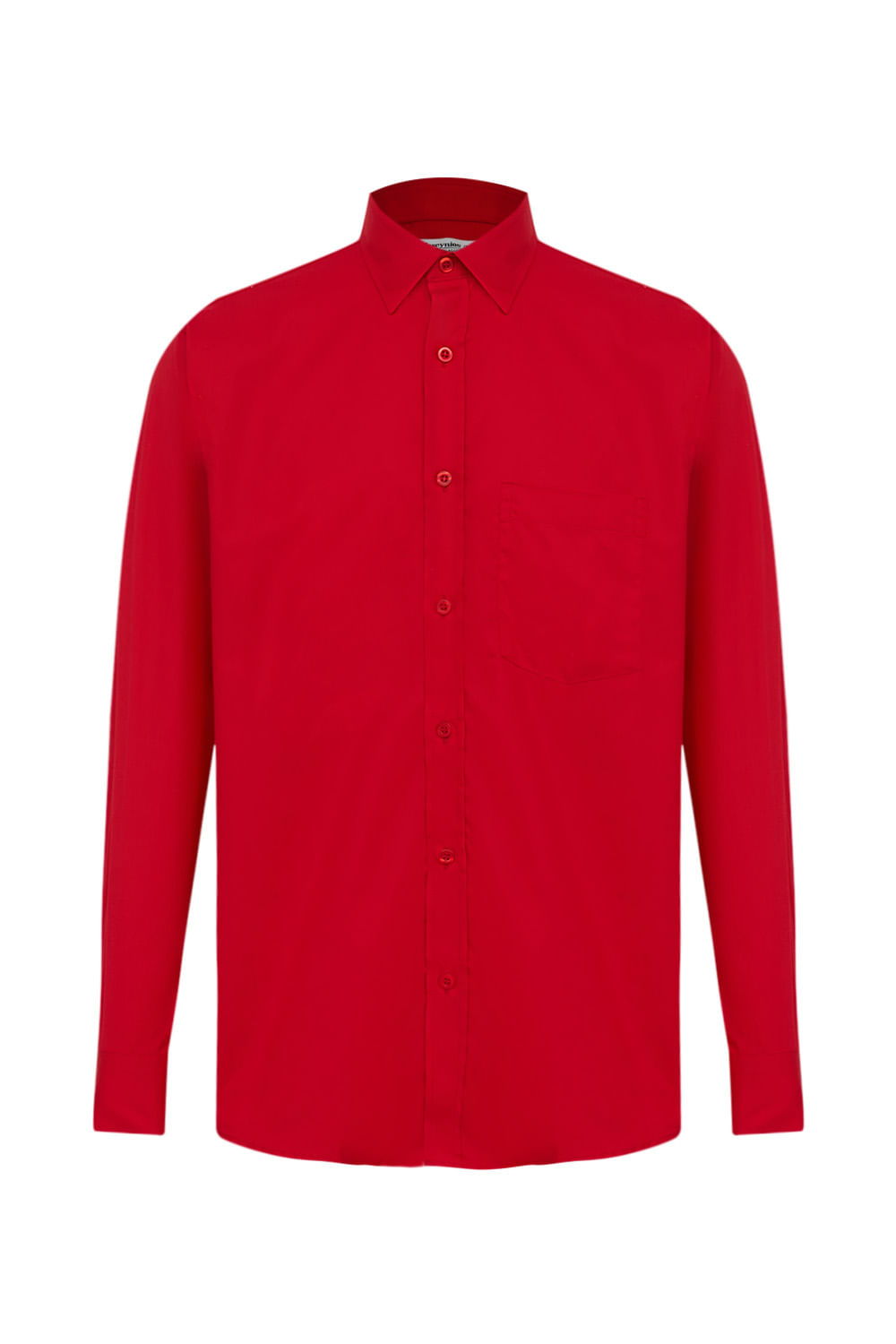 Camisa Algodão Fio 40 Vermelho