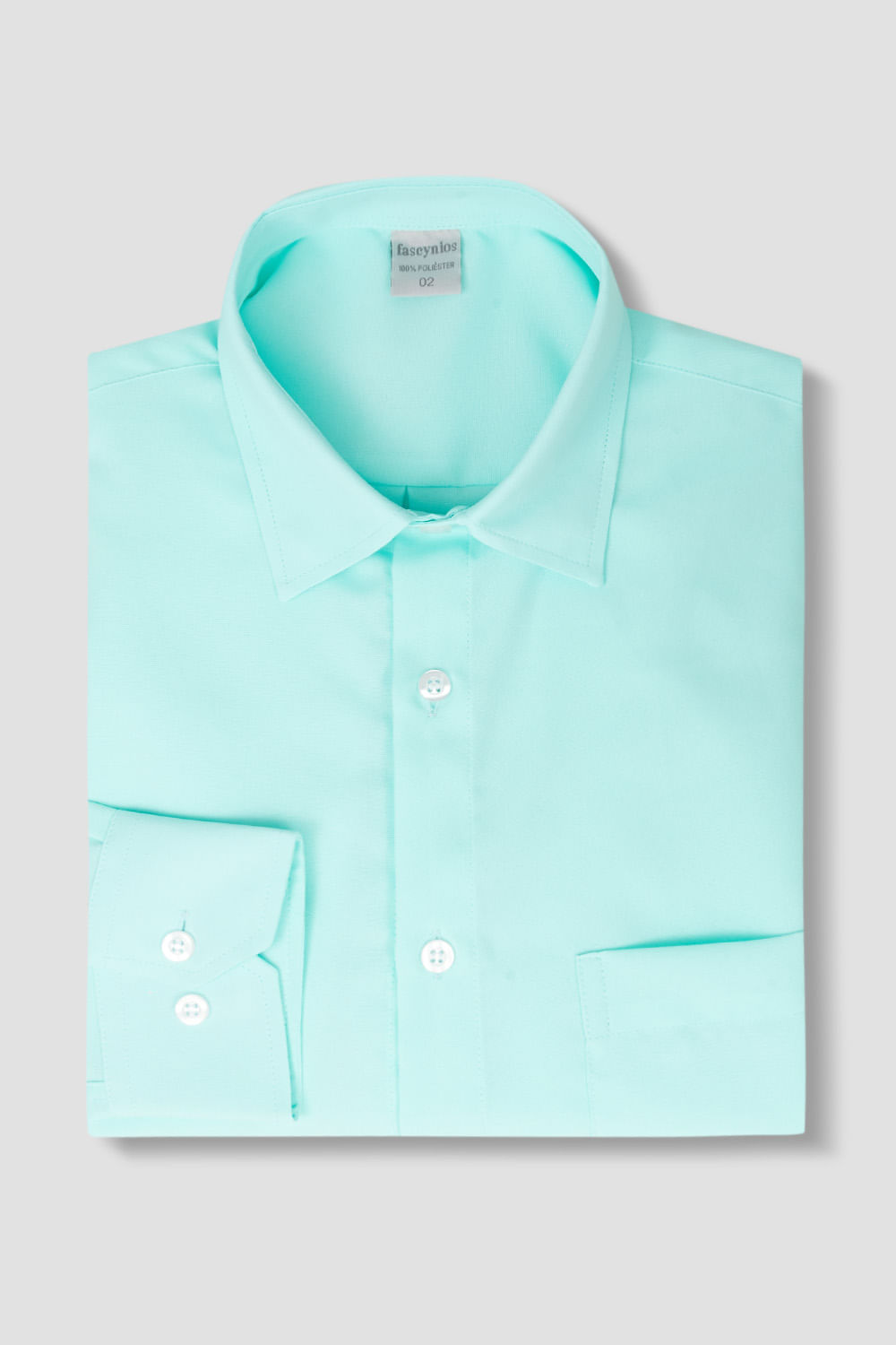 Camisa Microfibra ML Verde Claro