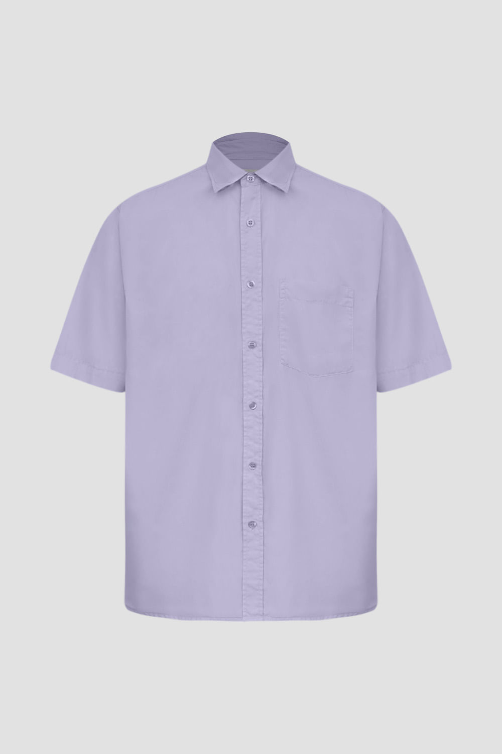 Camisa Algodão Fio 40 Lilás
