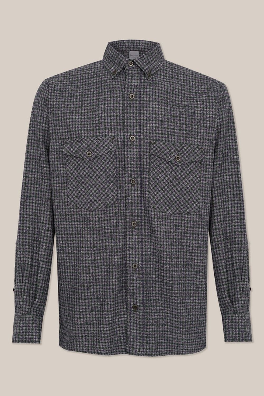 Camisa Xadrez em Flanela ML Verde