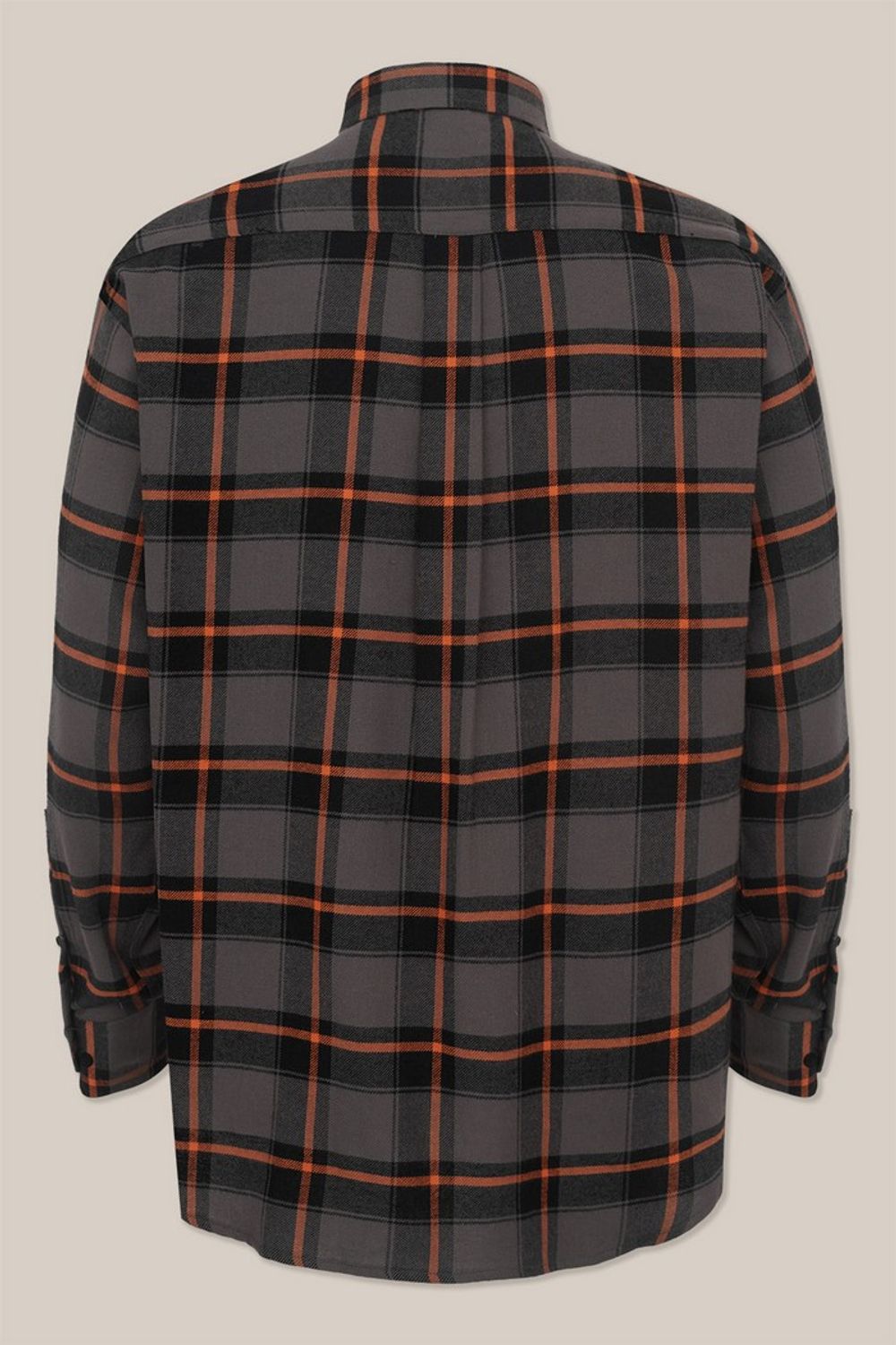 Camisa Xadrez em Flanela ML Grafite