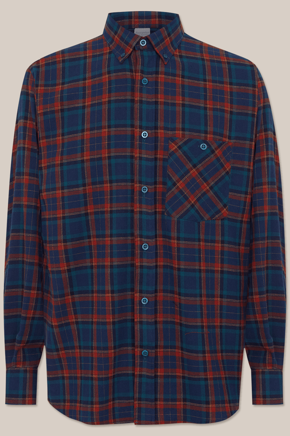 Camisa Xadrez em Flanela ML Verde
