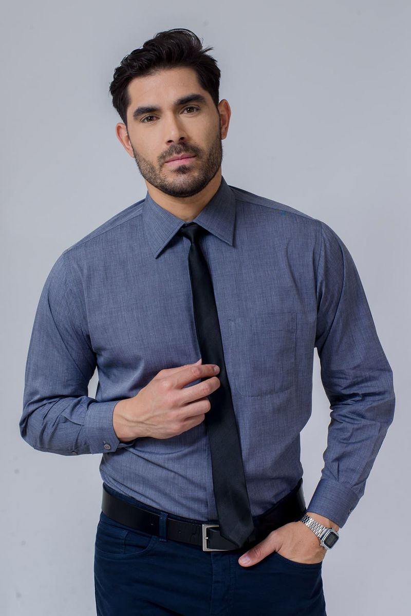 Camisa-Social-Algodao-Fil-a-Fil-GRAFITE-017-19868-01