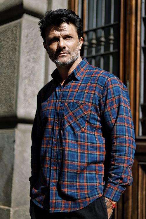 Camisa Xadrez em Flanela ML Verde