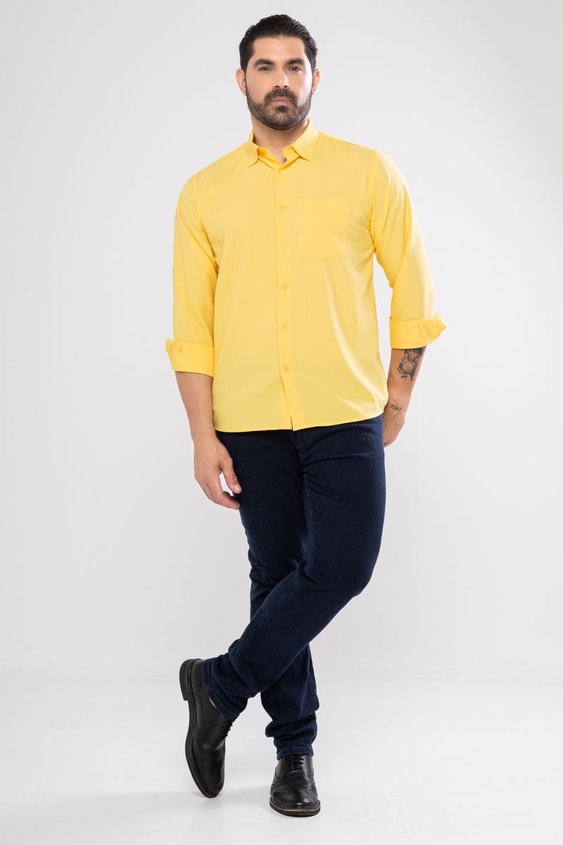 Camisa-Microfibra-ML-AMARELO-CANARIO-588-20222-01